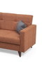 Atelier Del Sofa Polya Sofá Cama de 2 Plazas Rojo Teja